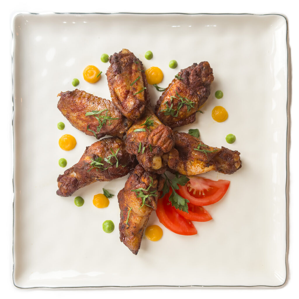 Spicy Tex-Mex chicken wings