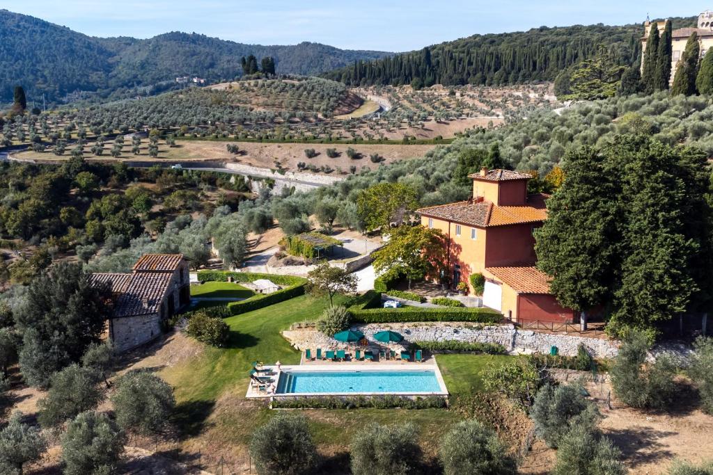 Villa La Merlaia, countryside villa with pool near Florence