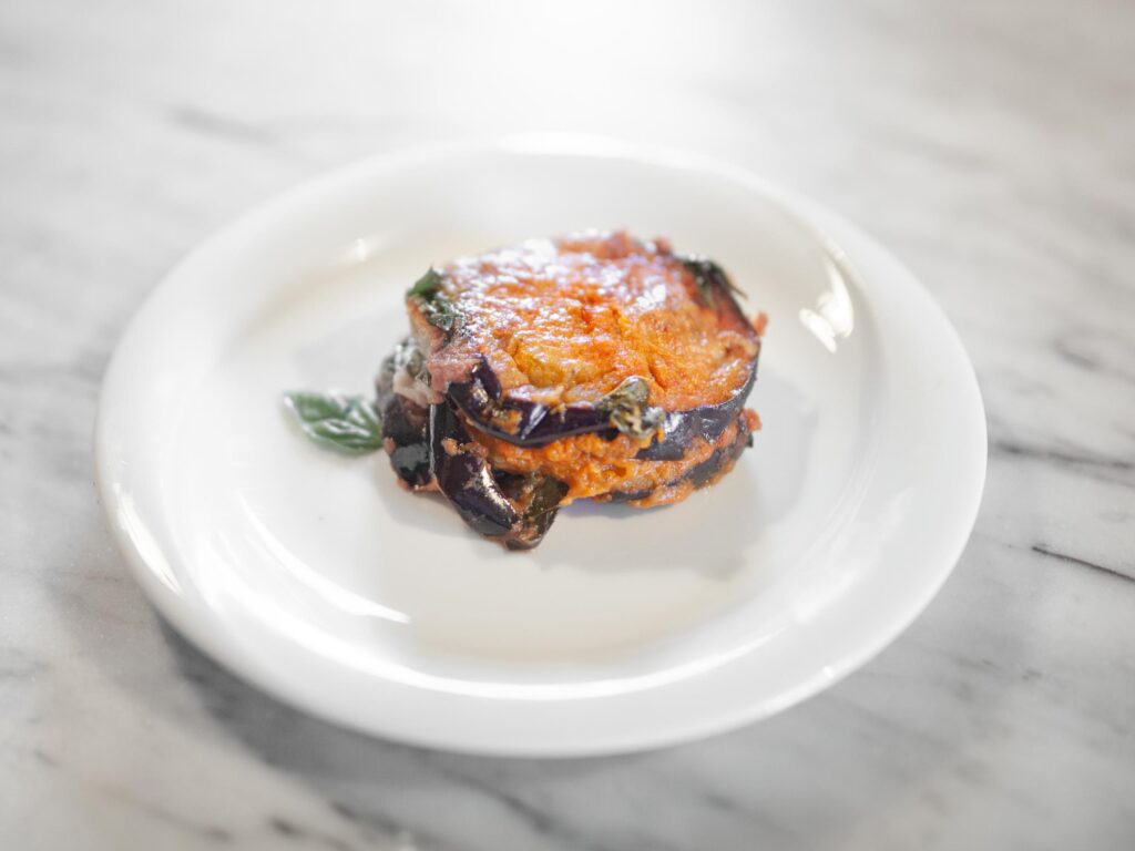 Aubergine parmigiana