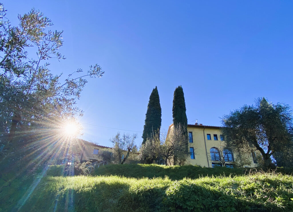 Villa Ceppeto, in the Tuscan countryside near Monte San Savino
